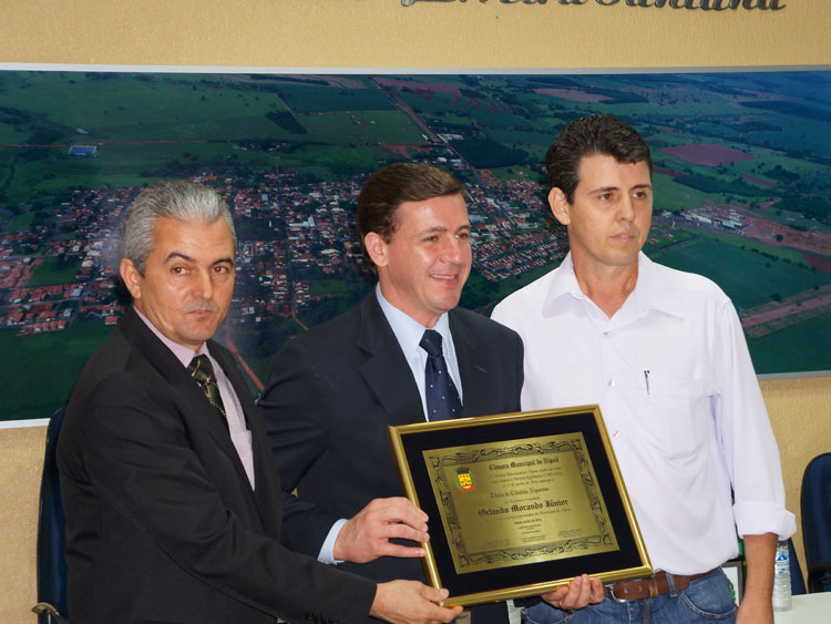 Deputado Estadual Orlando Morando, recebe titulo de Cidadão Nipoense
